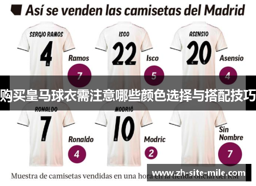 购买皇马球衣需注意哪些颜色选择与搭配技巧